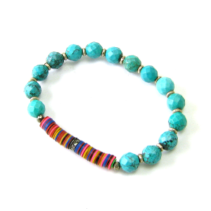 theFFS Turquoise Beaded Bracelet - $150.00